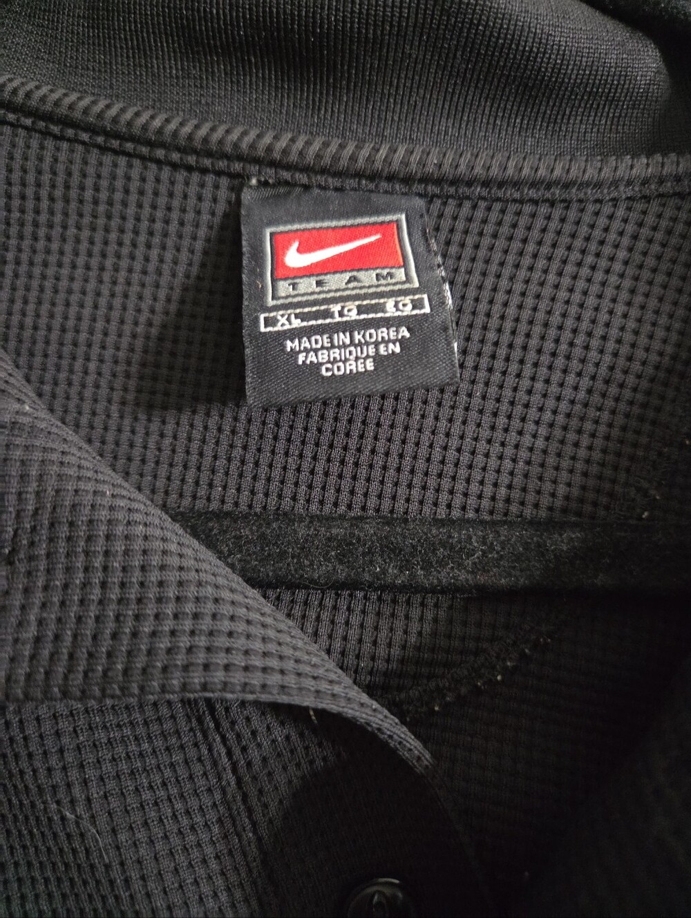 Nike DRI-FIT Men’s Black Polo with Red Ohio State Hockey Accents. XL - Picture 3 of 7